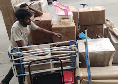 Packers and movers at work
