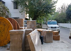 Packers and movers at work