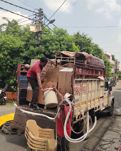 Packers and movers at work
