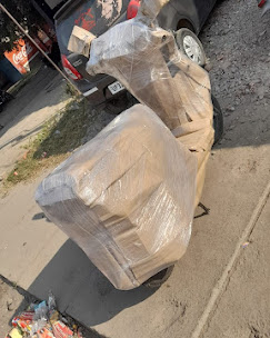 Packers and movers at work