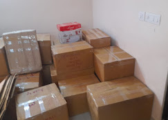 Packers and movers at work